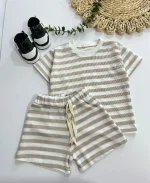 تیشرت شلوارک اسپرت نوزادی - Image 2
