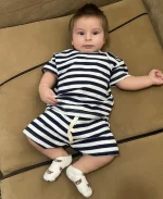 تیشرت شلوارک اسپرت نوزادی - Image 5